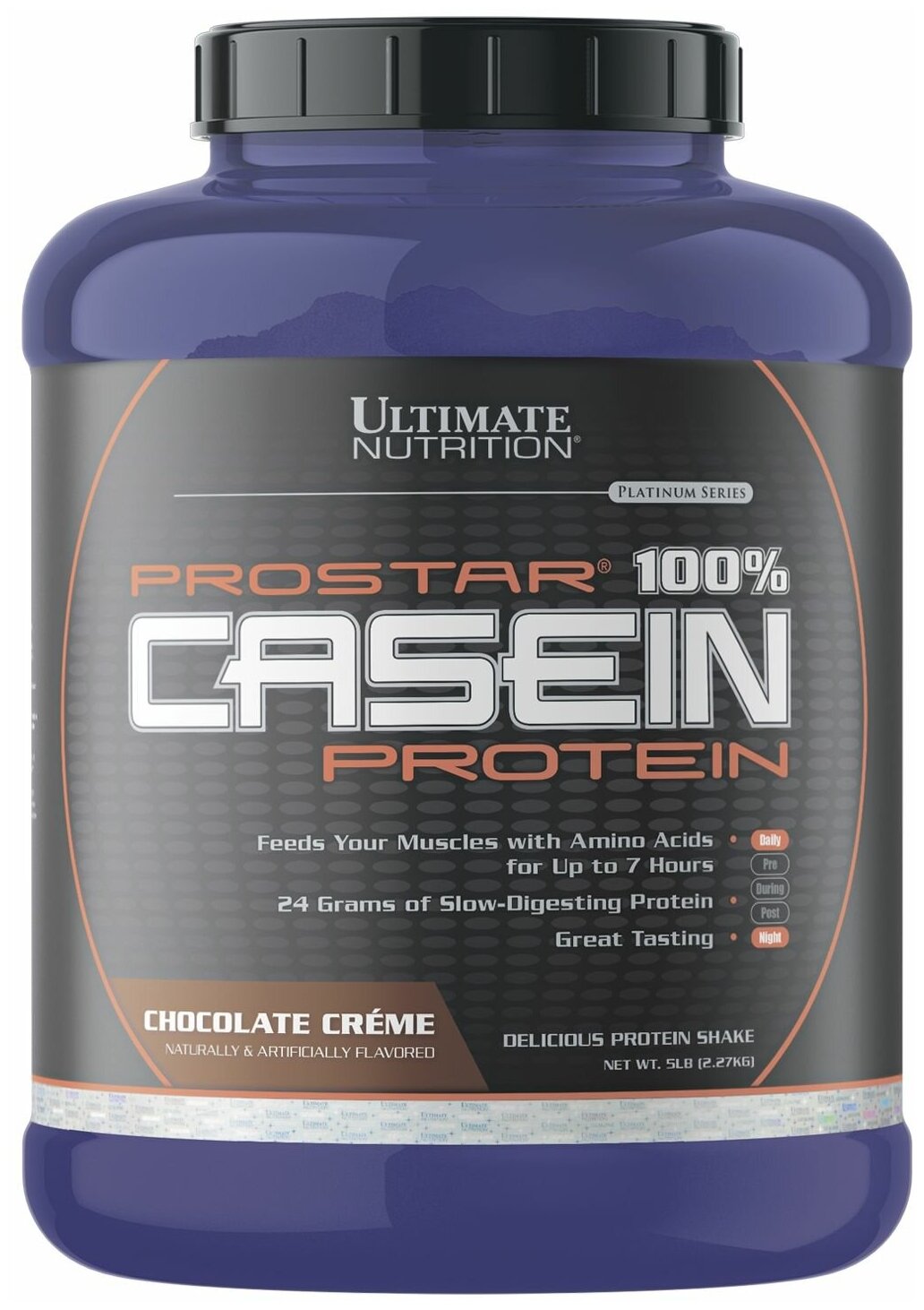 Ultimate Nutrition Prostar 100% Casein Chocolate со вкусом Шоколадный крем 2270 гр