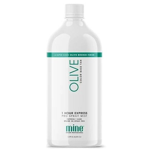 Лосьон для моментального загара MineTan Olive Pro Spray Mist 14% DHA 1000 мл лосьон для моментального загара minetan wonder tan pro spray mist 13% dha 1000 мл