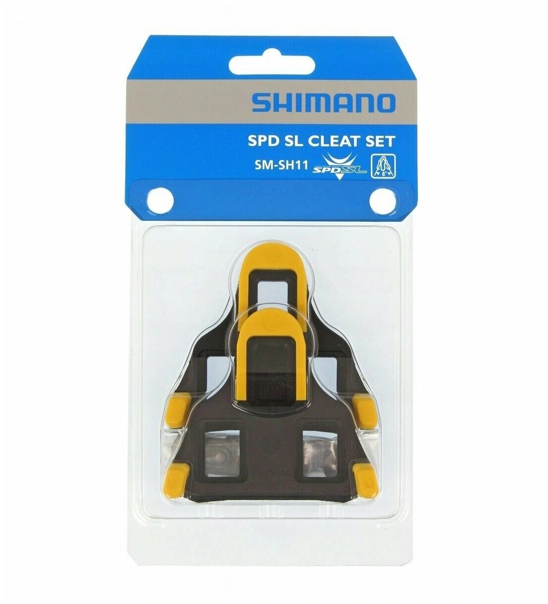 Шипы Shimano SM-SH11, желтый, пара Желтый