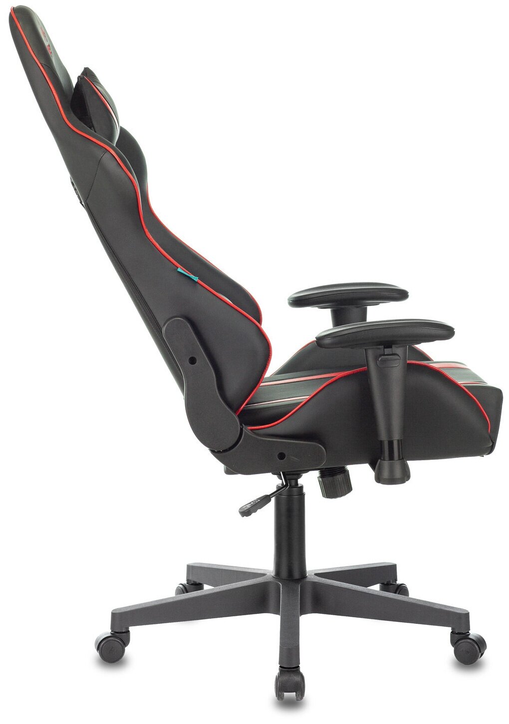 Кресло игровое ZOMBIE VIKING ZOMBIE A4 RED, PL, экокожа черный/красный, реклайнер (до 150кг) - фотография № 9