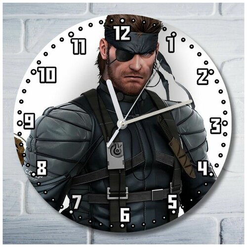 Настенные часы УФ игры Metal Gear Solid Portable Ops - 6486