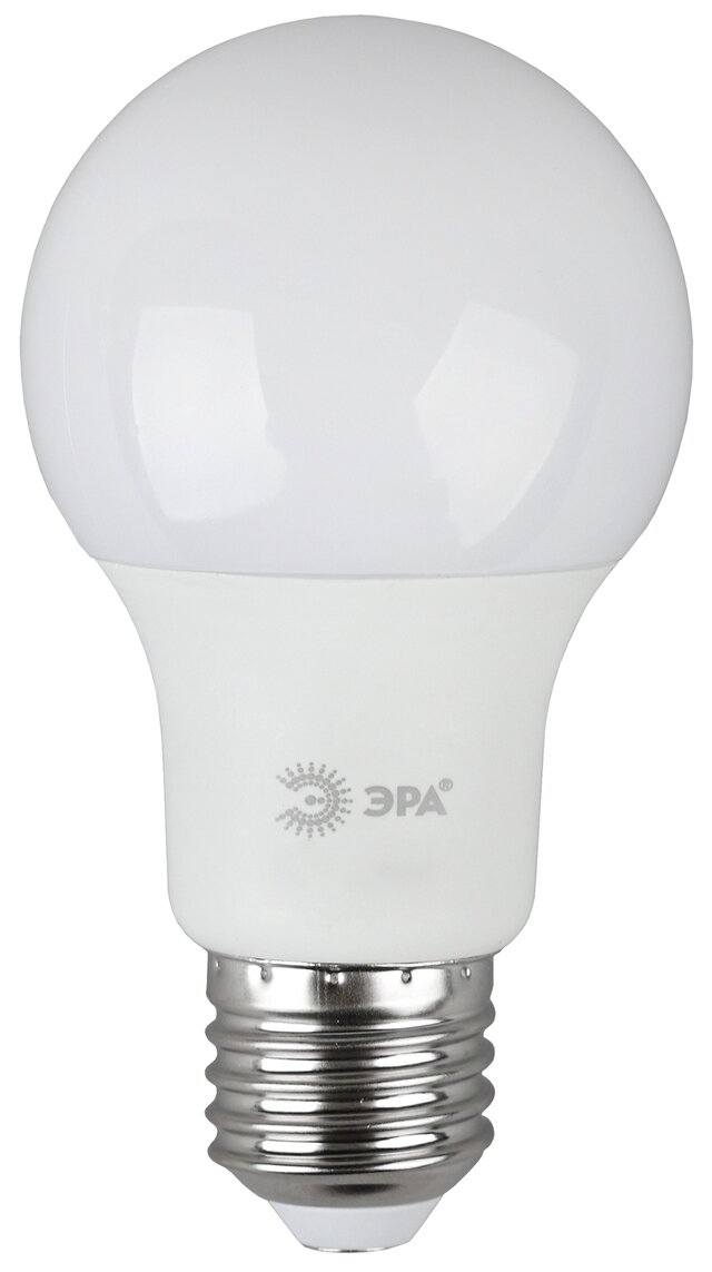 Лампа светодиодная ЭРА Б0056278, E27, A60, 11 Вт, 6000 К - фотография № 1