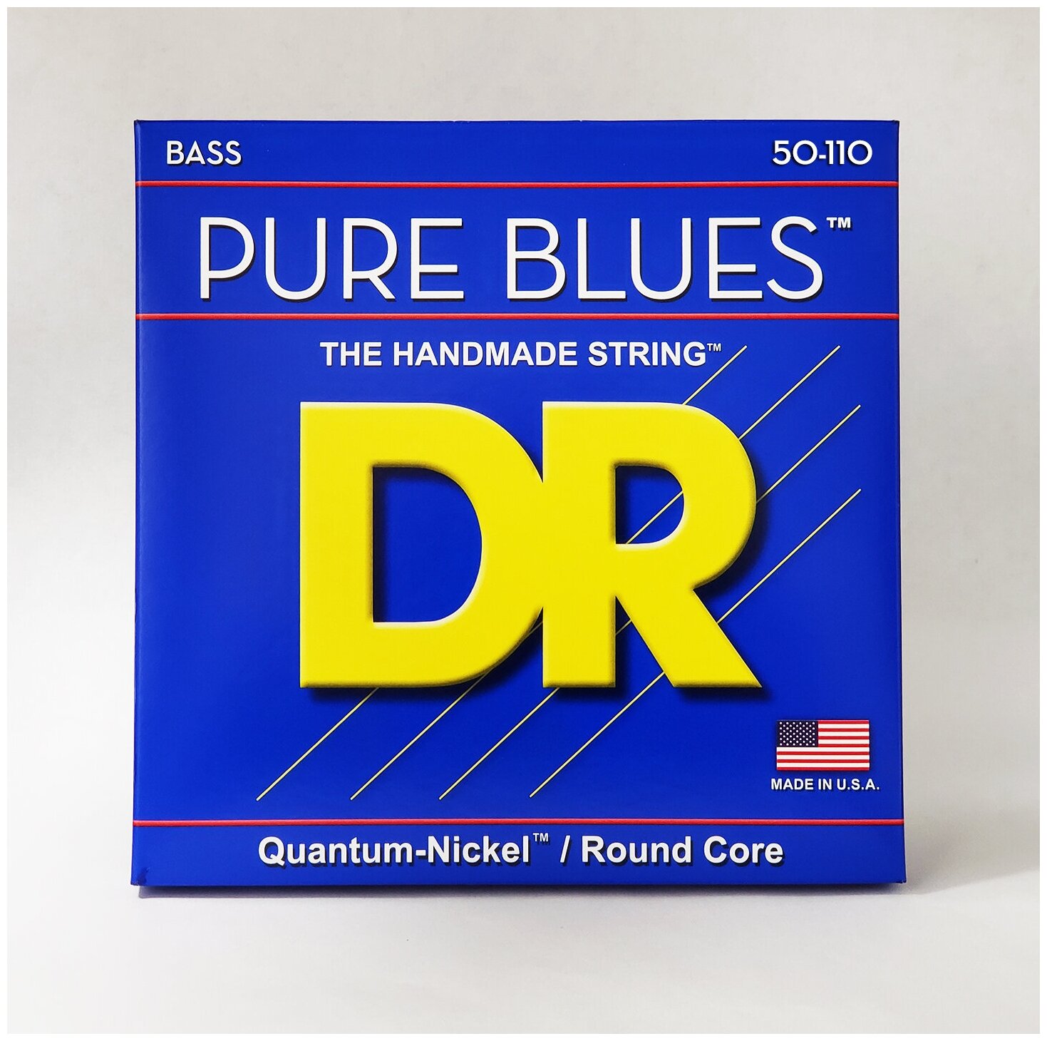 DR PB-50 PURE BLUES Quantum Nickel струны для 4-струнной бас-гитары никель 50 110