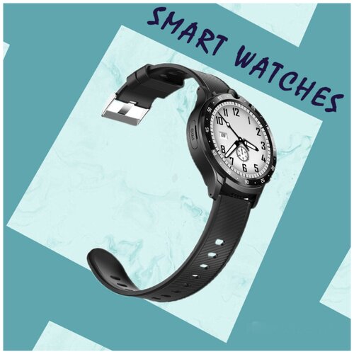 Детские Смарт часы NEW GENERATION 4G с GPS Умные браслет сим картой Nano и камерой Часы с беспроводной зарядкой Черный 539900₽