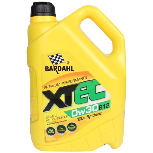 Моторное масло Bardahl XTEC 0W30 B12 Синтетическое 5 л