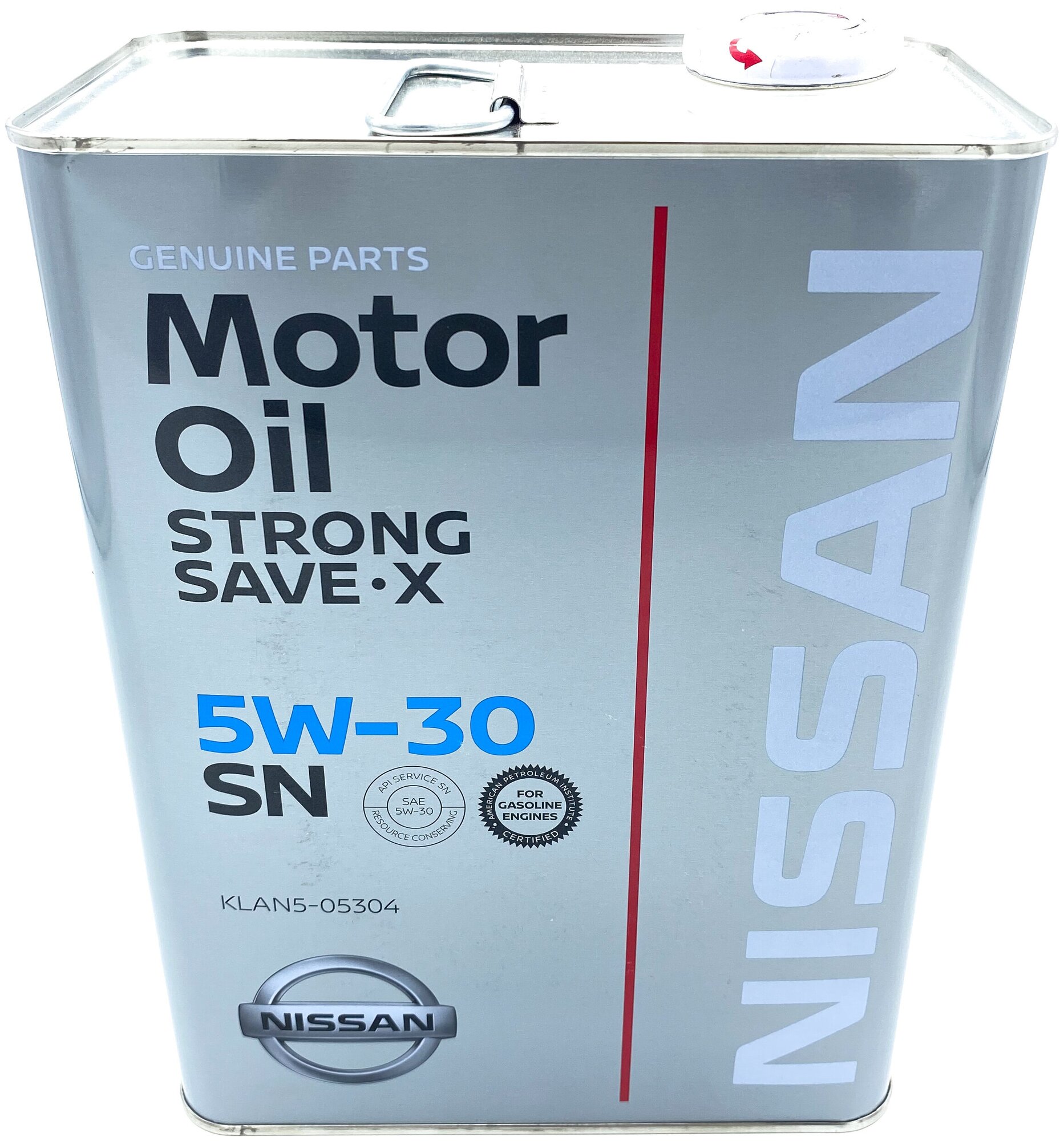 Моторное масло Nissan STRONG SAVE SN/GF-5 5w30 4л