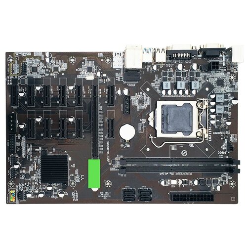 Материнская плата BTC B250 LGA1151 DDR4 PCI-E-11