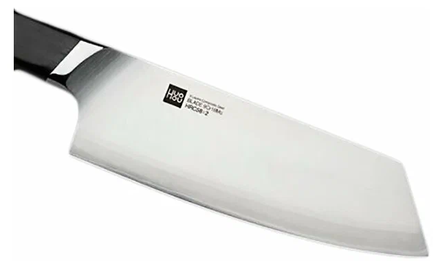 Нож кухонный Xiaomi HuoHou Composite Steel Slicing Knife (HU0042) стальной разделочный для мяса лезв - фото №3
