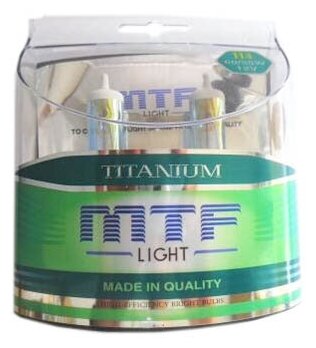 MTF HT3379 Лампа автомобильная MTF H4 12V 60/55W TITANIUM (к-т)