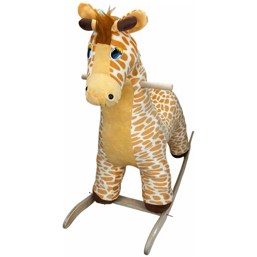 фото Детская качалка жираф, мягкая игрушка для малышей, подарок ребенку на день рождения ярик