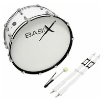 Basix Маршевый бас-барабан 24 x 10" (белый)