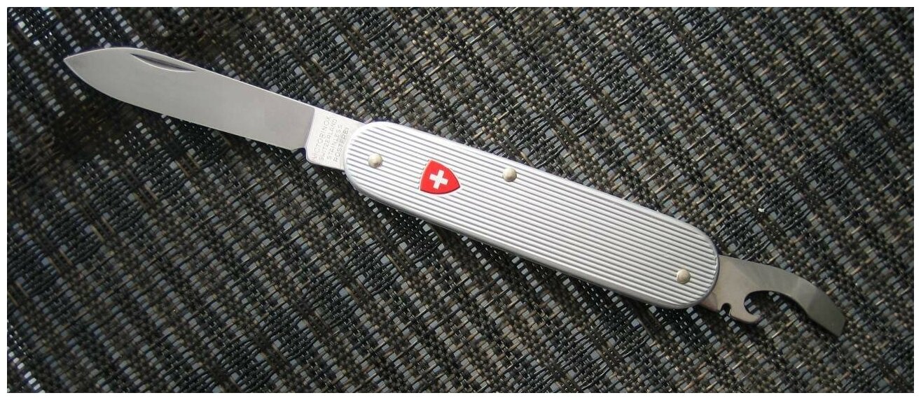 Нож перочинный Victorinox Alox Bantam (0.2300.26) 84мм 5функций серебристый карт.коробка - фото №15