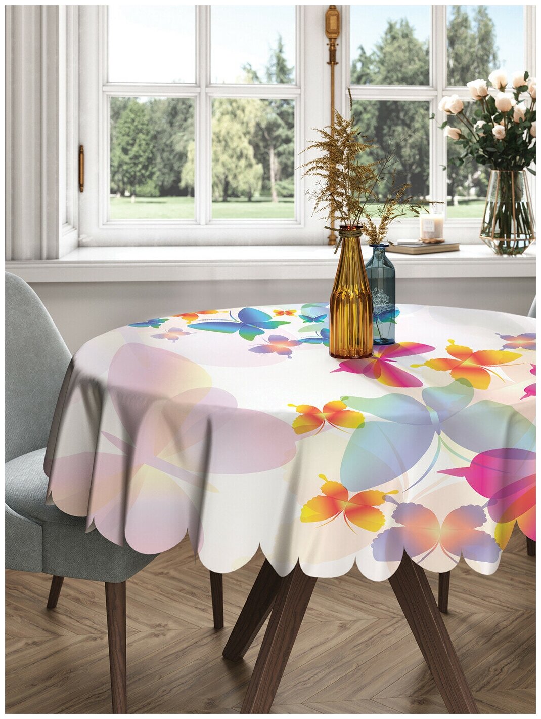 фото 699005 круглая скатерть