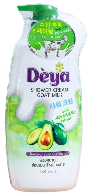 Крем-гель для душа Deya с козьим молоком и авокадо