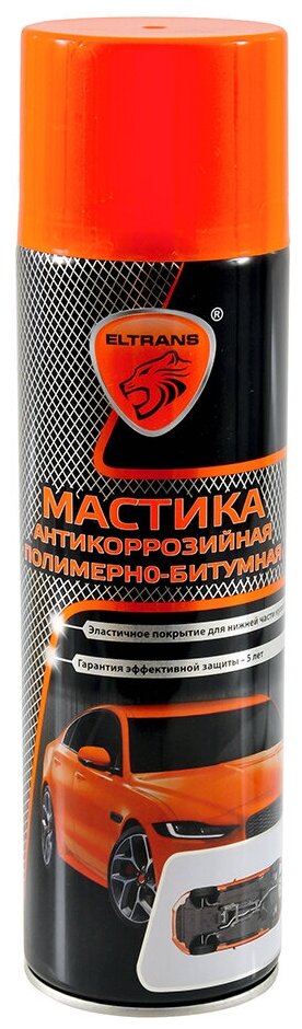 Антикоррозийная полимерно-битумная мастика, 0.65 л, ELTRANS, EL020702