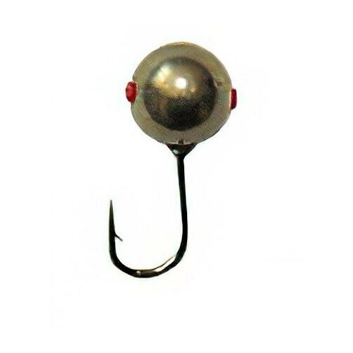 Мормышка вольфрамовая Тульская Дробинка 35 Серебро 5шт 1190₽