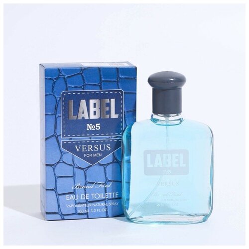 Туалетная вода мужская Label №5 Versus, 100 мл delta parfum туалетная вода label 5 versus 100 мл 265 г