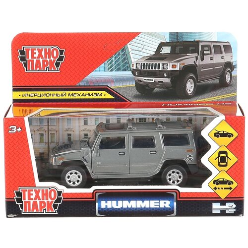 Машина Технопарк металлическая инерционная Hummer H2 12см машина технопарк металлическая инерционная hummer h2 12см