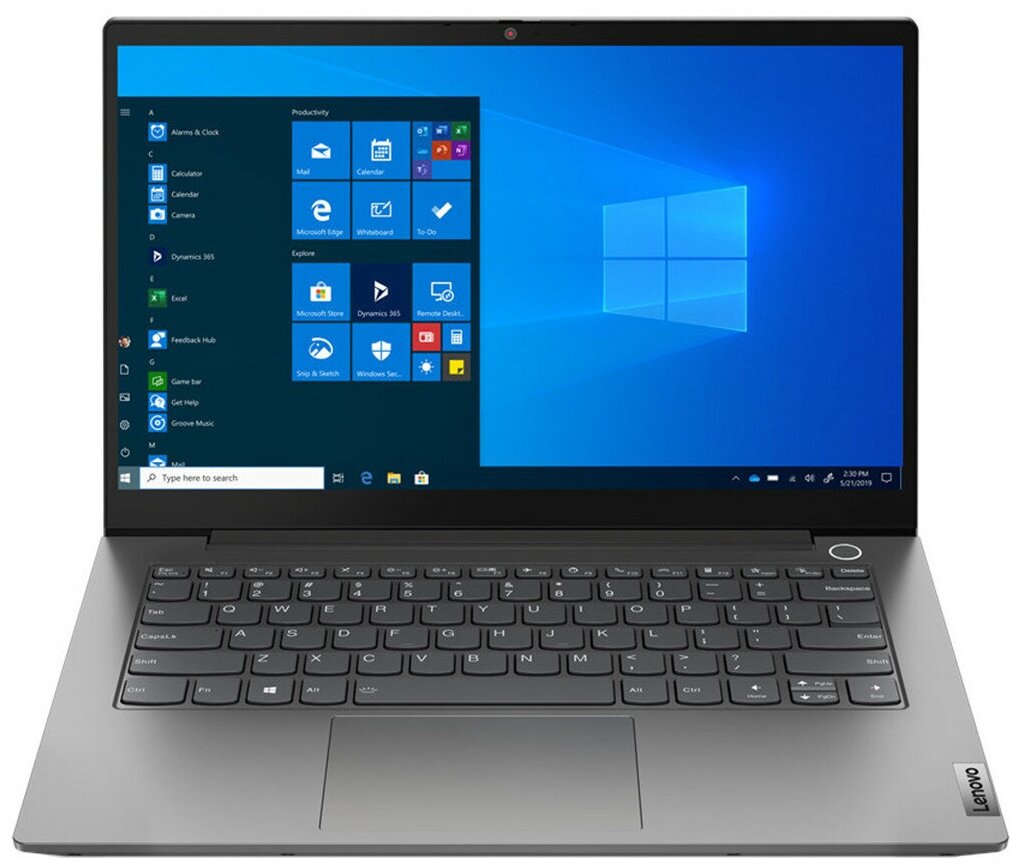 Ноутбук Lenovo ThinkBook 14 Gen 2 14" FHD IPS/Core i5-1135G7/8GB/512GB SSD/Iris Xe Graphics/Win 11 Pro/NoODD/серый (20VD00XRRU)