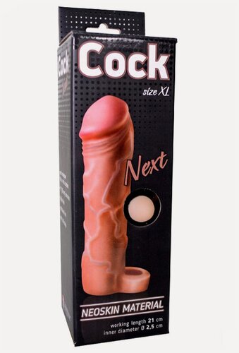 Изображение товара LOVETOY (А-Полимер) Насадка-удлинитель Next Cock Size XL, телесный