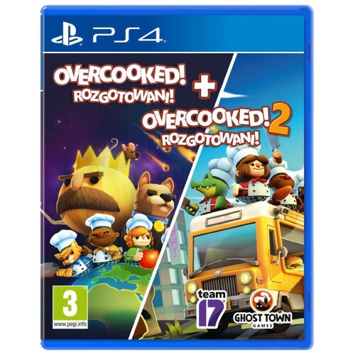 OVERCOOKED 1 - 2 Bundle (PS4) английская версия