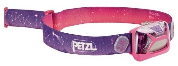 Фонарь налобный Petzl LAMP TIKKID PINK розовый