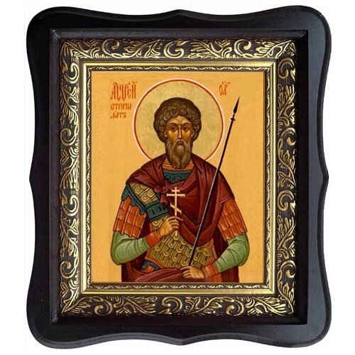 Андрей Стратилат Таврийский мученик. Икона на холсте