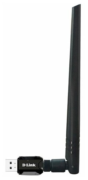 Сетевой адаптер D-Link DWA-137C1A Wireless N300 High-Gain USB Adapter 2896₽