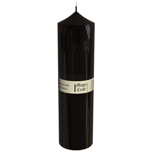 Свеча для гадания Magic Craft колонна 22 см черная