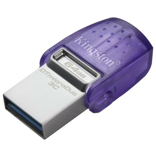 USB флешка KINGSTON 64Gb DTDUO3CG3/64GB USB Type-C 3.2 Gen 1/USB 3.2 Gen 1