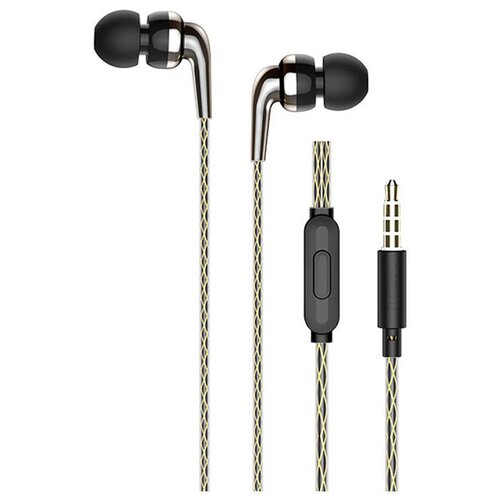 Наушники внутриканальные HOCO M71 Inspiring микрофон кнопка ответа цвет чёрный 52000₽