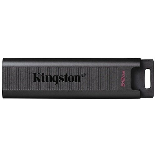 Kingston Флеш Диск Kingston 512Gb DataTraveler Type-C Max DTMAX/512GB USB3.2 черный флеш диск kingston datatraveler 80m 256gb type c usb3 2 blue