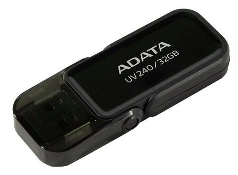 Флешка A-Data UV240 32ГБ USB2.0 черный (AUV240-32G-RBK) - фото №6