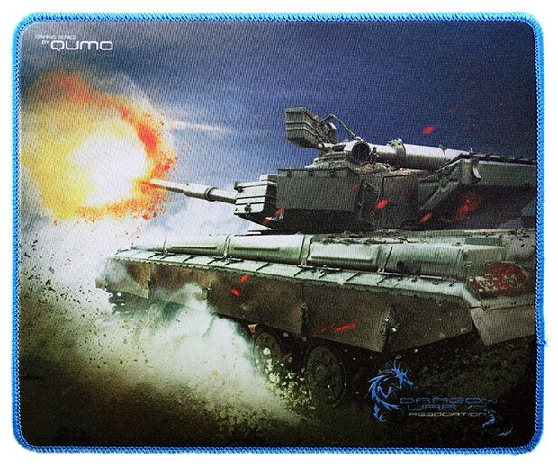 Коврик для мыши игровой Qumo Tank, 280x230 мм, Рисунок 20974