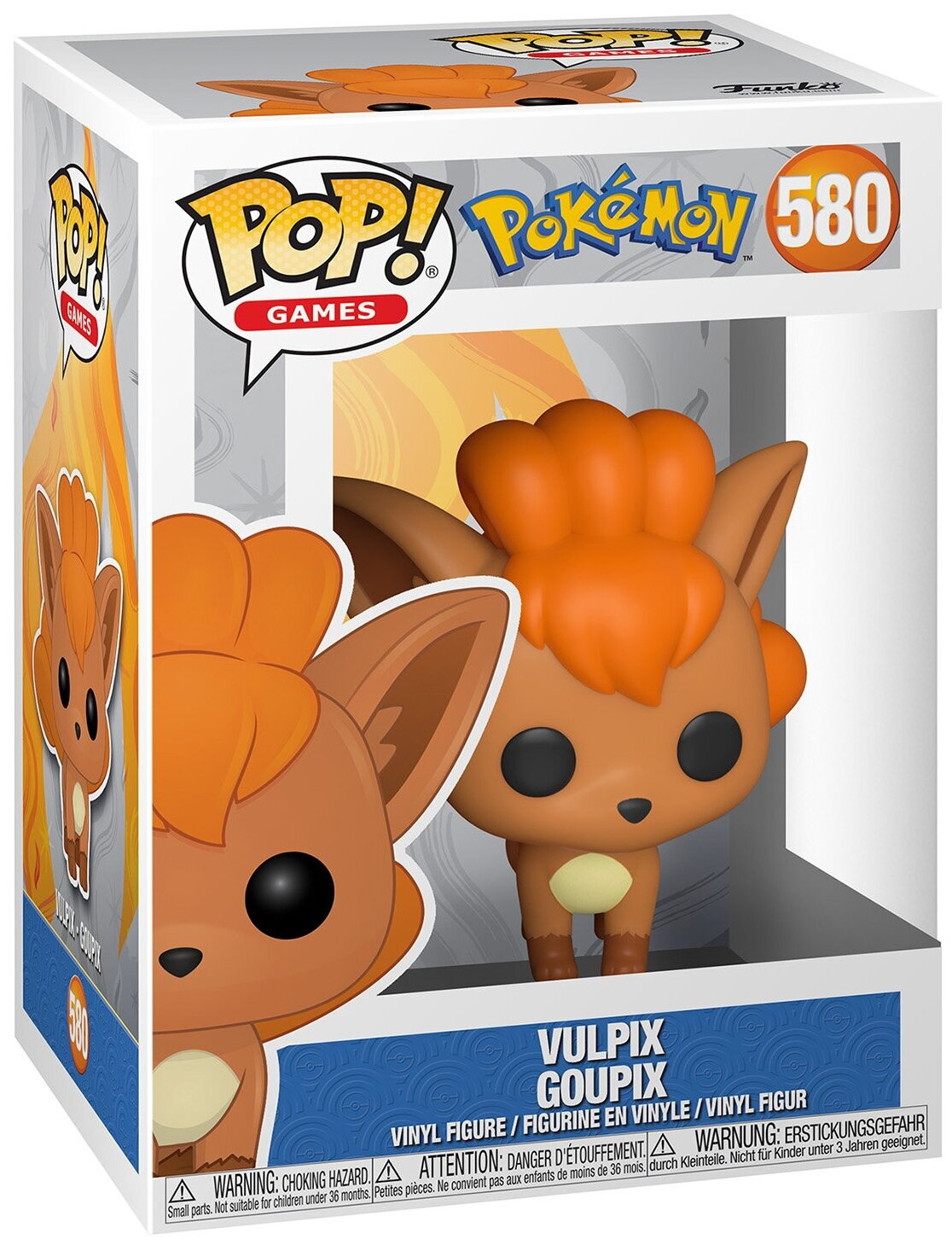 Фигурка Funko POP! Games Pokemon Vulpix 63256 - фотография № 7