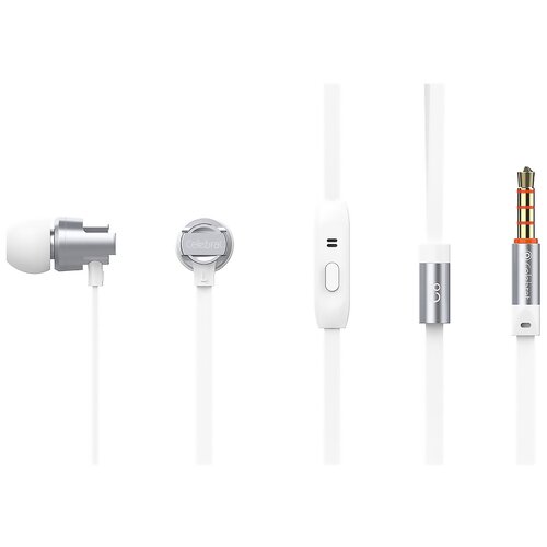 Наушники внутриканальные Celebrat C8 микрофон кнопка ответа кабель 12м цвет серебряный 76800₽