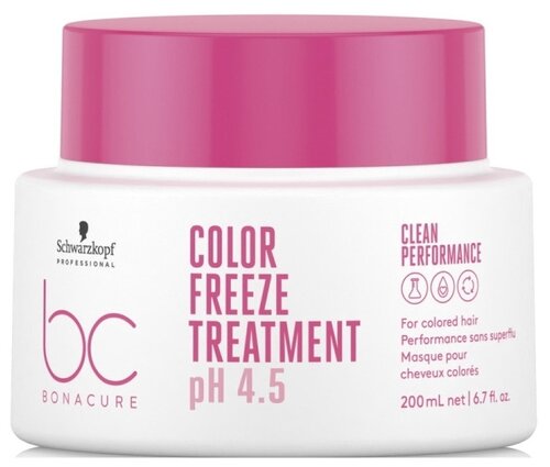 Schwarzkopf Professional Color Freeze pH 4.5 Маска для окрашенных волос, 200 г, 200 мл, банка