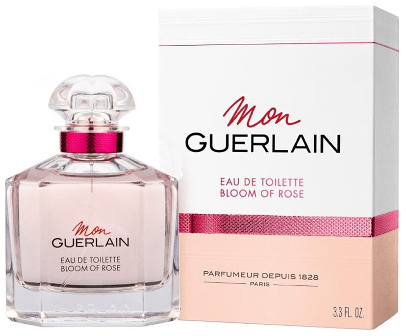 Guerlain, Mon Guerlain Bloom Of Rose, 100 мл, туалетная вода женская