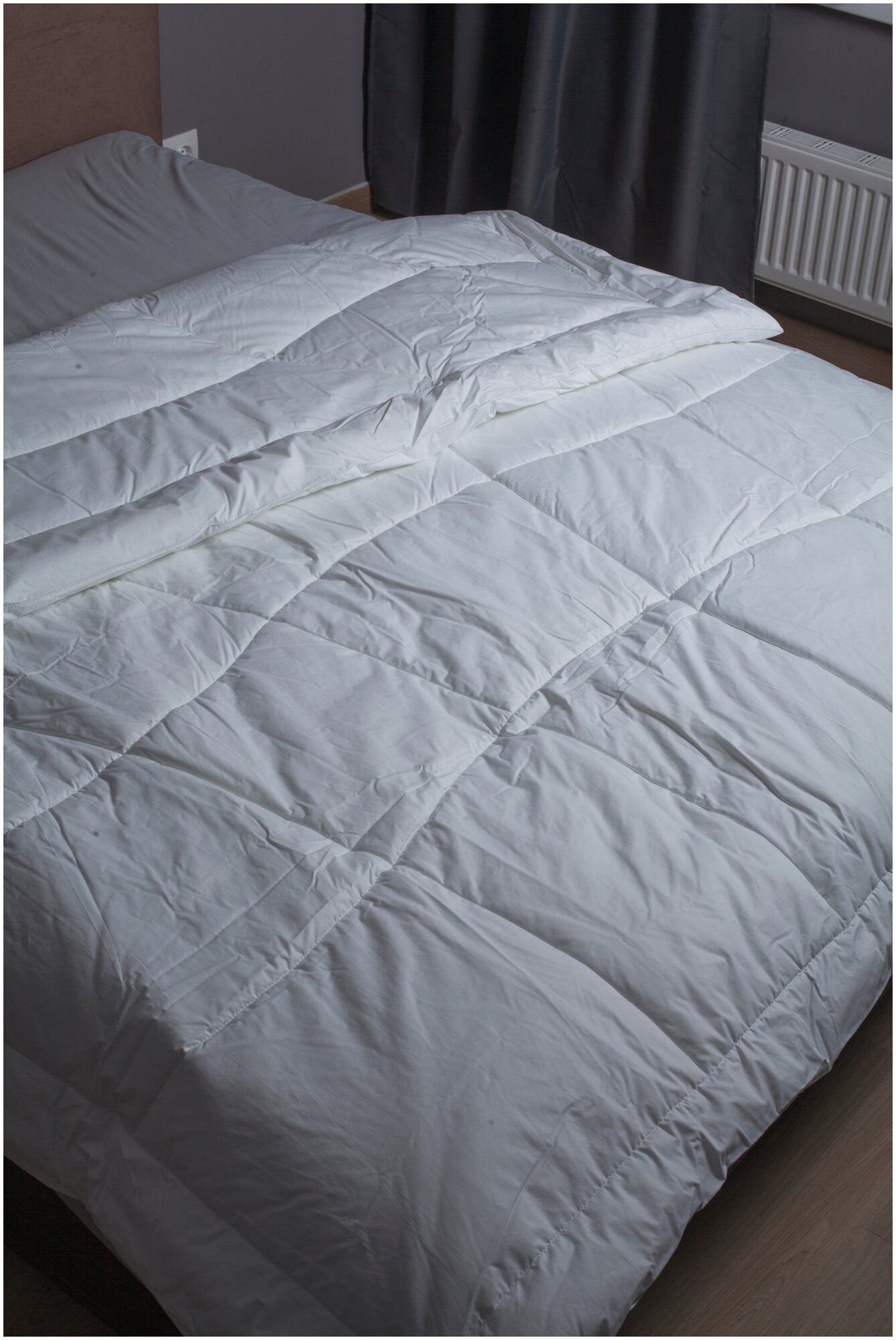 Одеяло гипоаллергенное эвкалиптовое с хлопковым мембранным чехлом и анатомической стёжкой Home Textile Премиум, 200х220 - фотография № 7