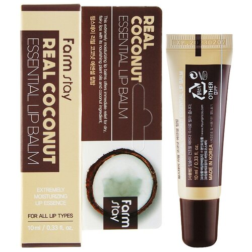 Бальзам для губ кокос Real Coconut Essential Lip Balm