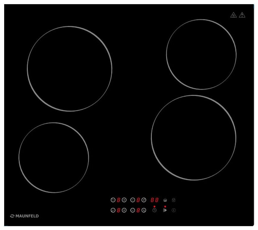 Встраиваемая электрическая варочная панель MAUNFELD CVCE594BK