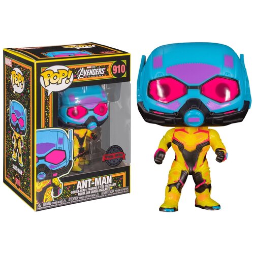 Фигурка Funko POP! Bobble Marvel Avengers Endgame Ant Man (Black Light) (Exc) 57927 фигурка funko pop ant man and the wasp quantumania ant man