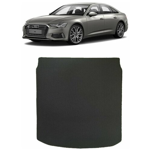 Audi A6 (C8) 2018 - н. в. коврик в багажник EVA Smart Коврик в багажник