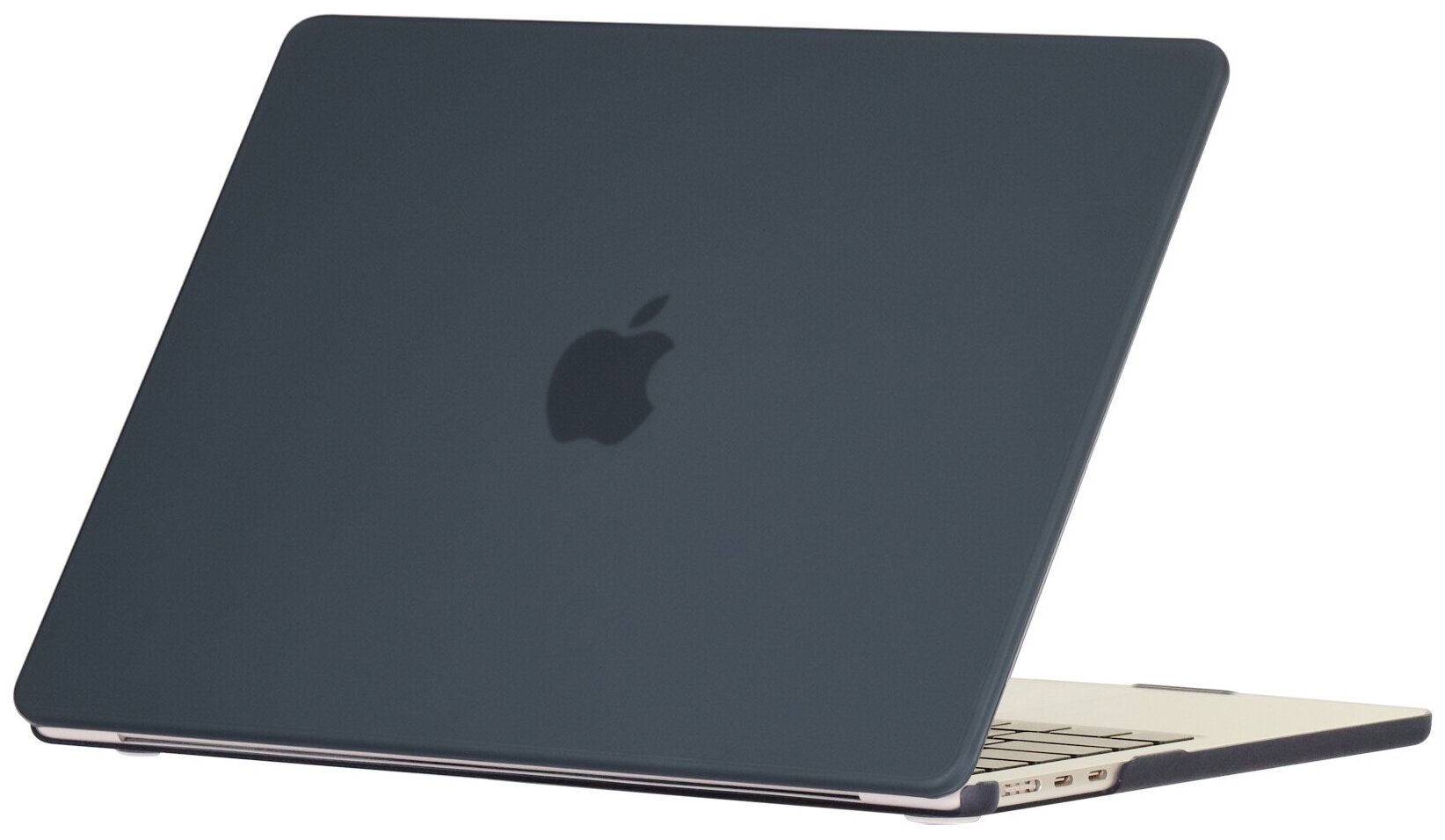 Чехол - накладка для ноутбука MacBook Air 13,6" A2681 (M2) iBlas, черная матовая