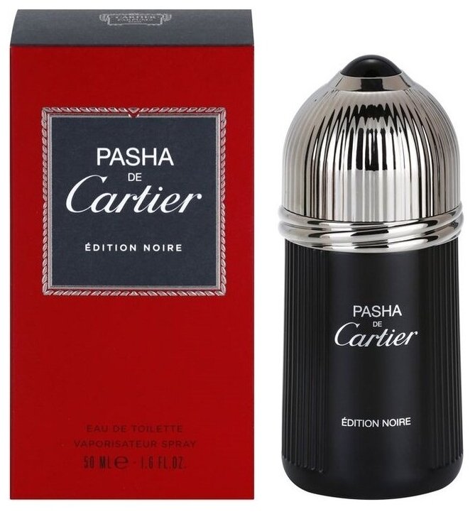 Cartier, Pasha De Cartier Edition Noire, 50 мл, туалетная вода мужская