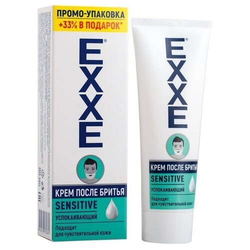 Крем после бритья Exxe sensitive для чувствительной кожи, 80 мл крем после бритья exxe sensitive для чувствительной кожи 80 мл