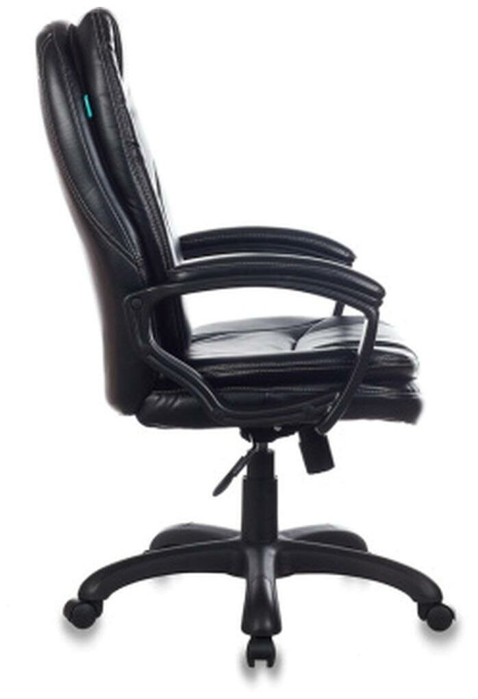 Кресло руководителя БЮРОКРАТ CH-868LT, на колесиках, искусственная кожа [ch-868lt/#b] - фото №12