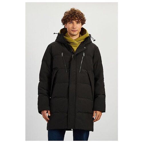 фото Пуховик baon мужской, модель: b5022513, цвет: slate, размер: m