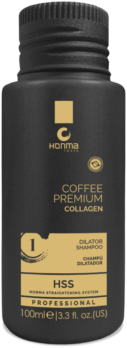 HONMA TOKYO Шампунь подготавливающий Coffee Premium Collagen Dilator Shampoo 1 ШАГ