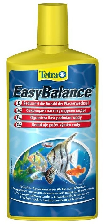 TetraAqua EasyBalanse Кондиционер для стабилизации среды обитания рыб 100мл - фотография № 4